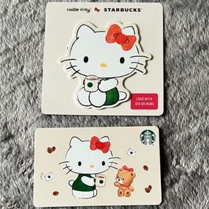 Hello Kitty Starbucks Gift Cards